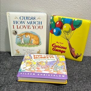 Three Padded Board Books great condition